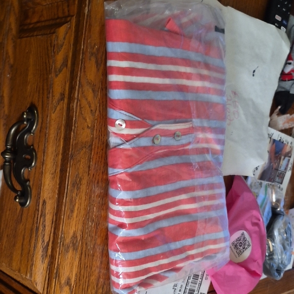 Nicole Miller Tunic 3 Button At Neck Button On Sleeveto Make Elbow Lenght - Picture 2 of 3